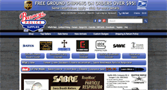 Desktop Screenshot of barneyspolicesupplies.com